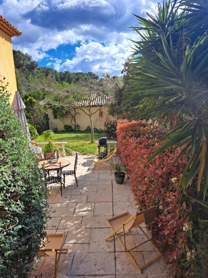 Rez De Jardin Villa Presqu'Ile De Giens Hyères Екстериор снимка